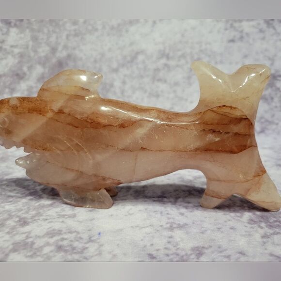 Fire Quartz Shark - Picture 3 of 15